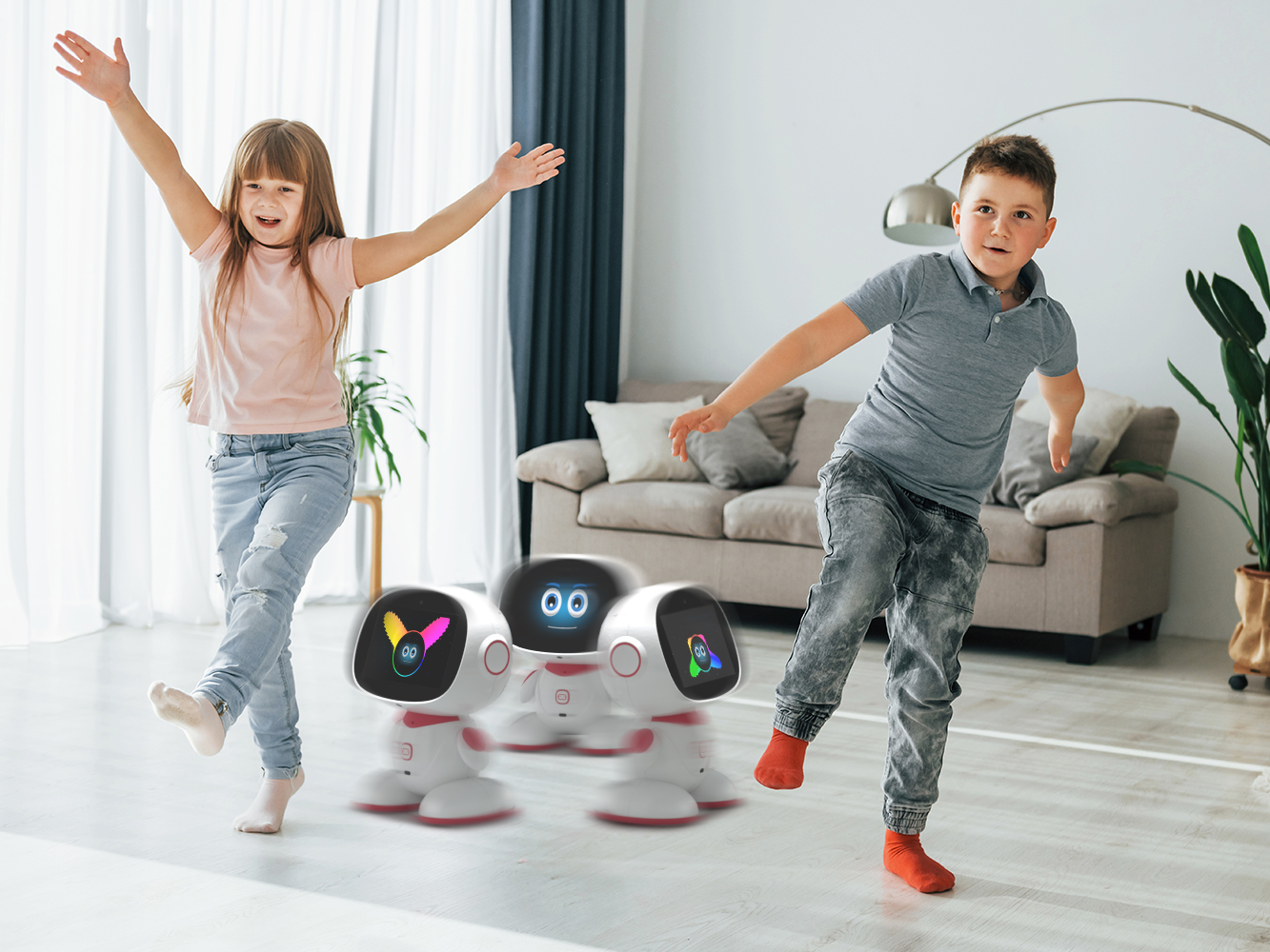 Kids dancing with Misa